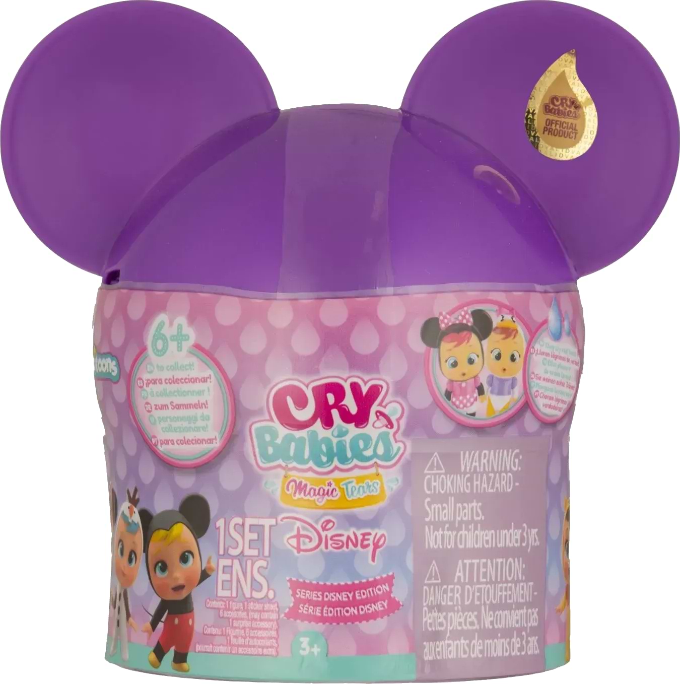 Кукла-сюрприз Cry Babies Magic Tears DISNEY EDITION (82663)