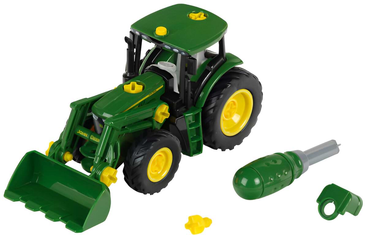 Наземная строительная техника Klein John Deere - Игрушечный трактор-погрузчик 1:24 (3903)