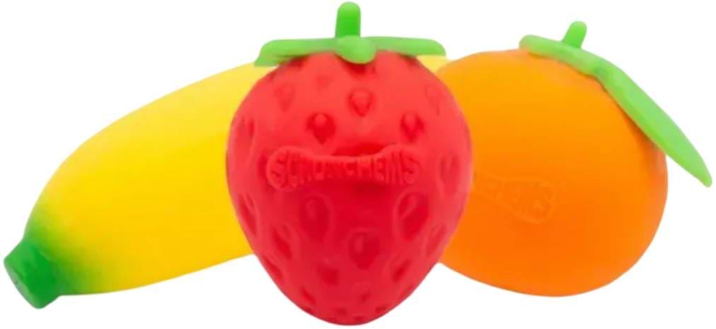 Фото - Сквиш Tobar Фрукты 3 в наборе (38517)