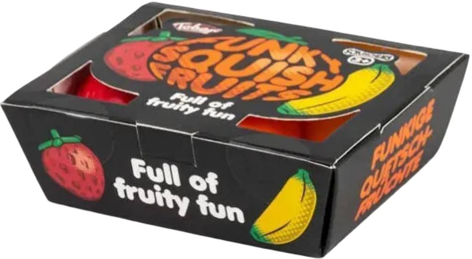 Фото - Сквиш Tobar Фрукты 3 в наборе (38517)