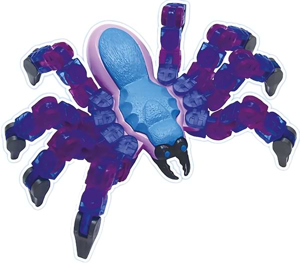 Фото - Интерактивная игрушка Zing Klixx Creaturez - Fidget Паук голубовато-синий (KX100_B) Фото - Интерактивная игрушка Zing Klixx Creaturez - Fidget Паук голубовато-синий (KX100_B)