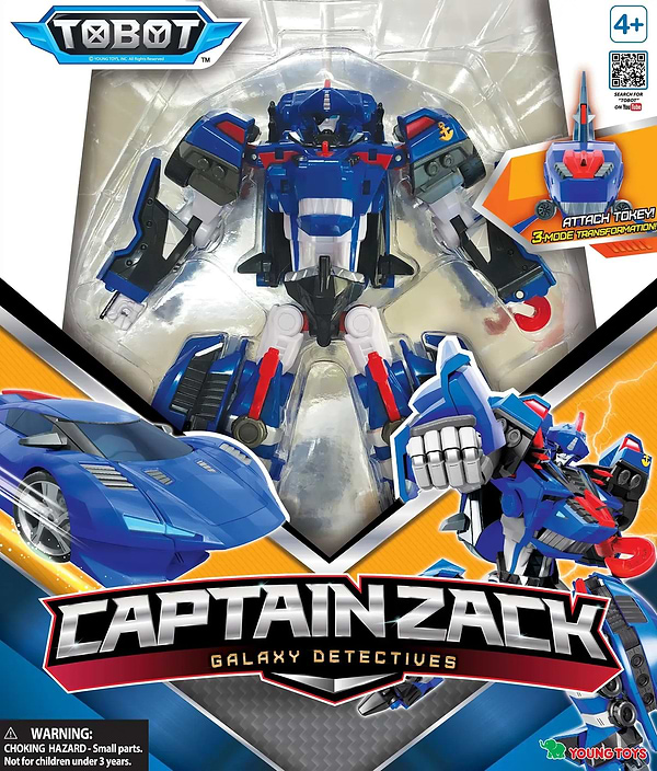 Фото - Машинка-трансформер TOBOT Детективы Галактики С2 Капитан Зак (301111)