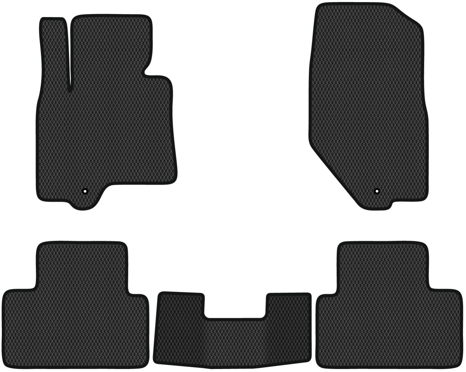 EVA коврики в салон авто EVAtech для FX (S51) Infiniti 2008-2013 2 поколение SUV EU II21529C5LA2RBB