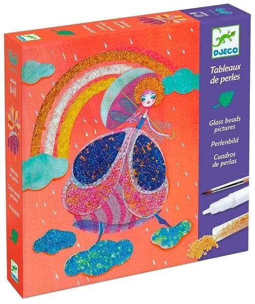 Фото - Набір для малювання блискітками Djeco "Казкова країна" (DJ09409)