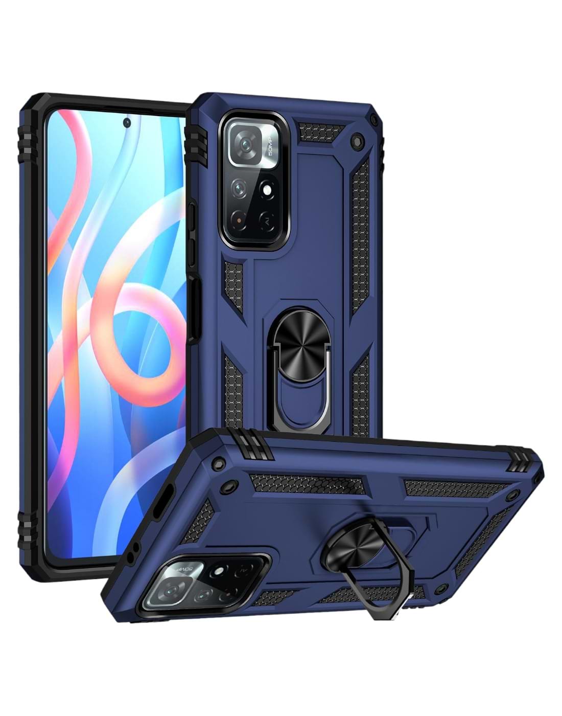 Чохол для смартфону BeCover Military for Xiaomi Poco M4 Pro 5G Blue (707121) - Фото 1