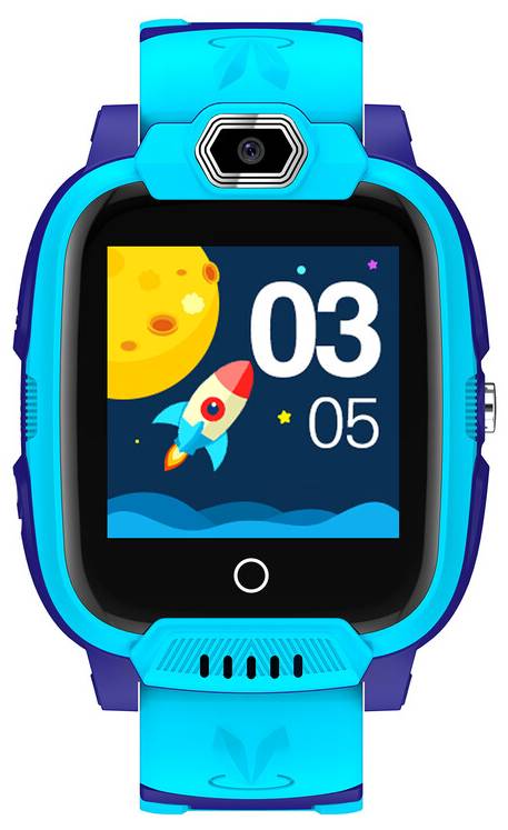 Детские часы Canyon Jondy KW-44 Kids 4G Camera GPS WiFi Music Blue (CNE-KW44BL) - Фото 1