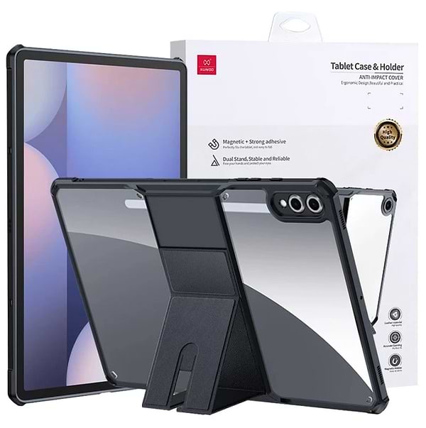 Фото - Чехол для планшета BeCover Xundd Stand for Samsung Galaxy Tab S10 Plus (SM-X820/SM-X826)/S9 Plus (SM-X810/SM-X816) 12.4" Black (713246)