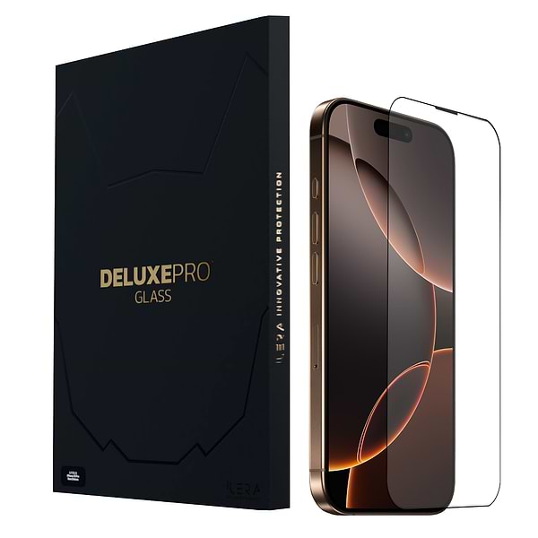 Фото - Захисне скло для смартфону ILera DeLuxe Original Glass iPhone 16 Pro (iLFCDL16PR)