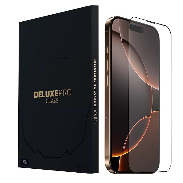 Фото - Защитное стекло для смартфона ILera DeLuxe Original Glass iPhone 16 Pro Max (iLFCDL16PRMAX)