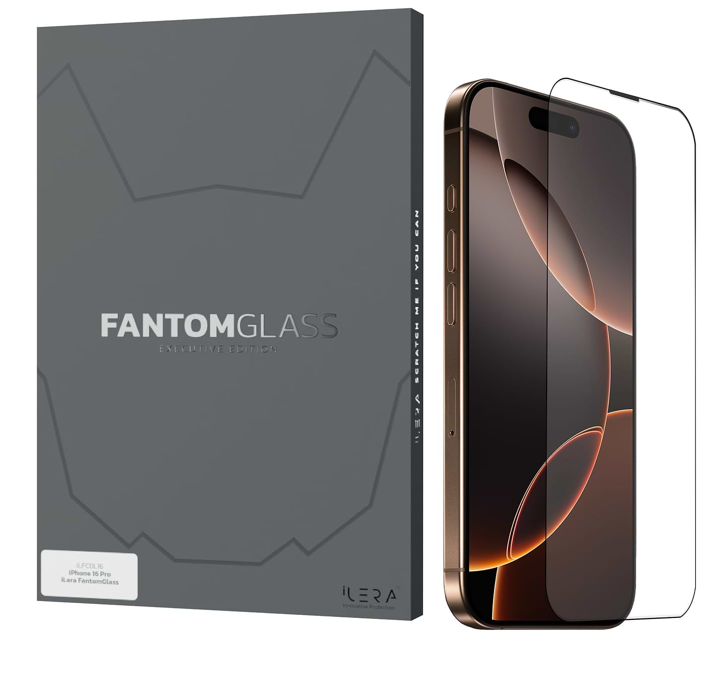 Захисне скло для смартфону ILera Fantom Glass iPhone 16 Pro (iLFant16PR)