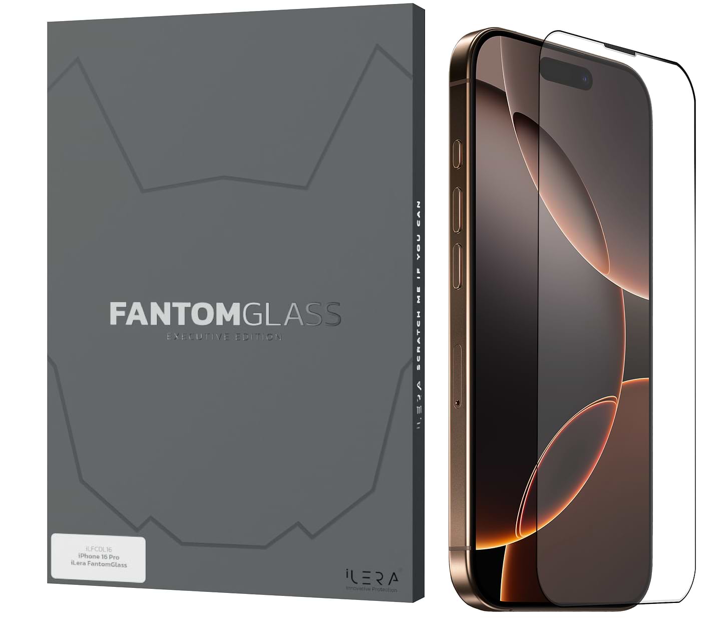Захисне скло для смартфону ILera Fantom Glass iPhone 16 Pro Max (iLFant16PrMx)