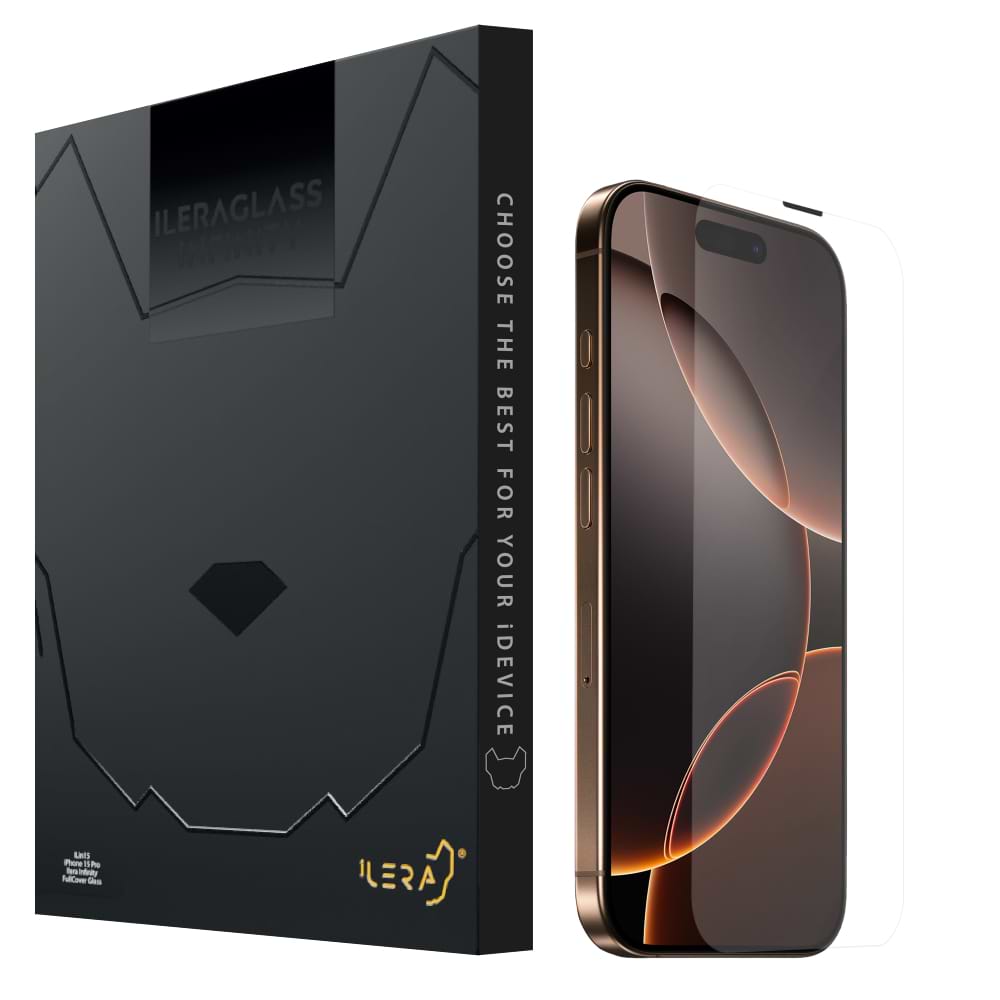Захисне скло для смартфону ILera Full Cover Glass Infinity iPhone 16 Pro (iLin16Pr) - Фото 1