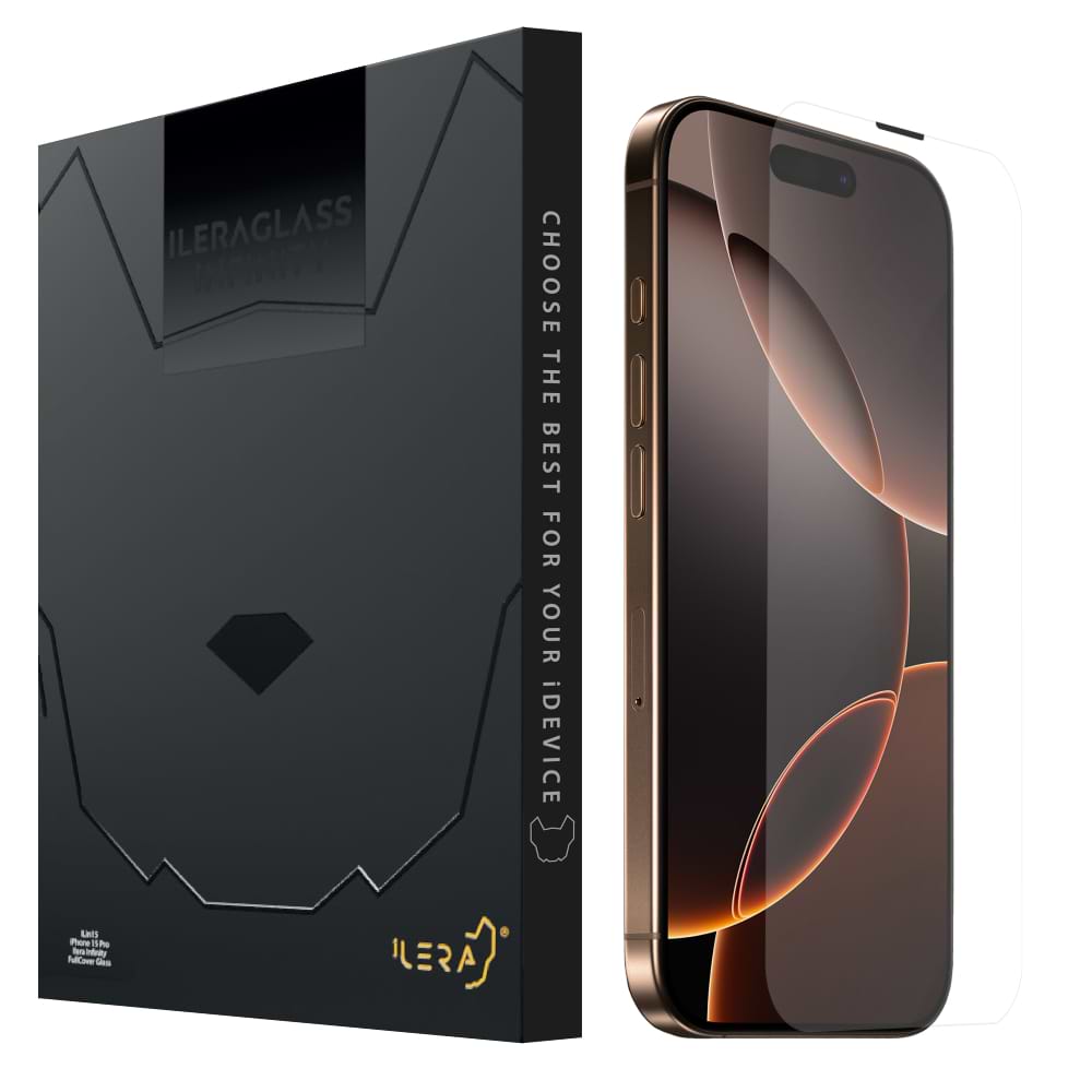 Захисне скло для смартфону ILera Full Cover Glass Infinity iPhone 16 Pro Max (iLin16PrMx) - Фото 1