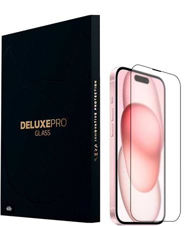 Захисне скло для смартфону ILera DeLuxe Incognito FullCover Glass for iPhone 16 (iLInDL16)