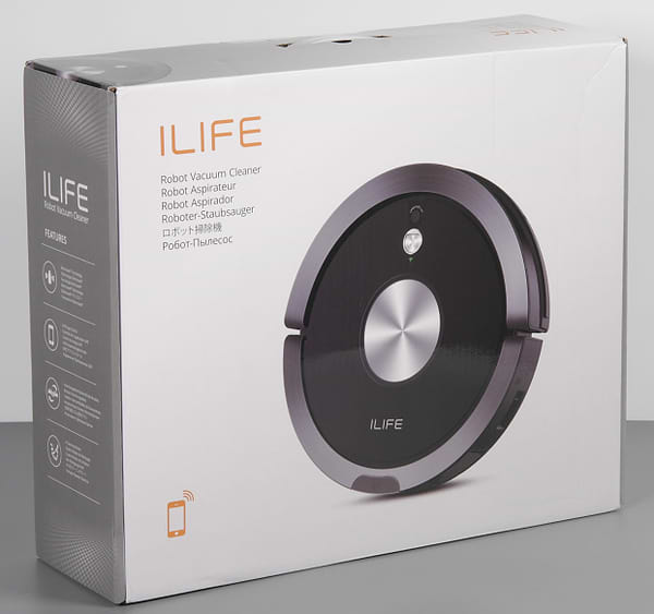 Фото - Робот-пылесос моющий iLife A9S Black