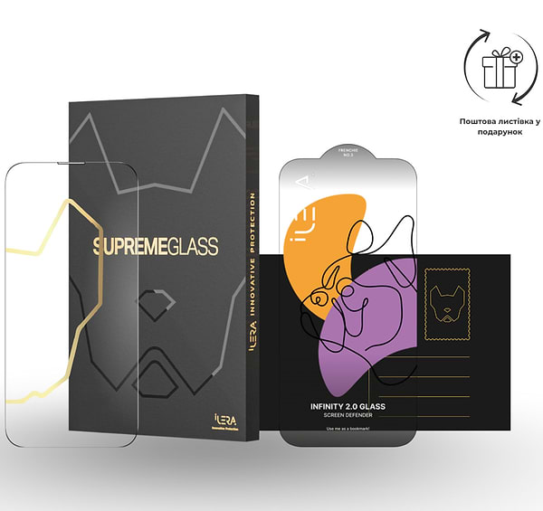 Фото - Захисне скло для смартфону ILera Infinity 2.0 Glass for iPhone 17 Pro (iLin17Pr)