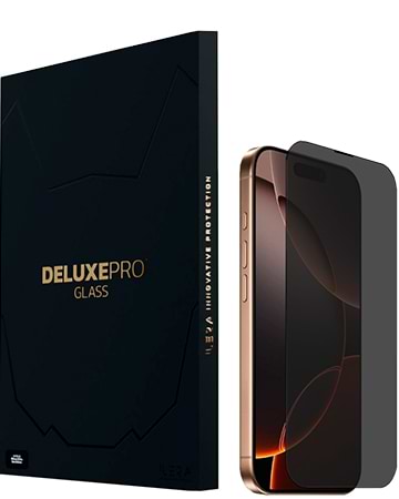 Защитное стекло для смартфона ILera DeLuxe Incognito FullCover Glass for iPhone 16 Pro (iLInDL16Pr) - Фото 1