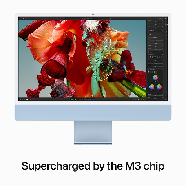 Фото - Комп'ютер-моноблок Apple iMac 24'' A2874 M3 Retina 4.5K 8-Core GPU 256GB Blue (MQRC3)