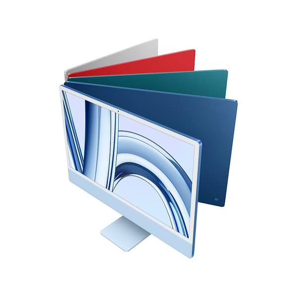 Фото - Комп'ютер-моноблок Apple iMac 24'' A2874 M3 Retina 4.5K 8-Core GPU 256GB Blue (MQRC3)