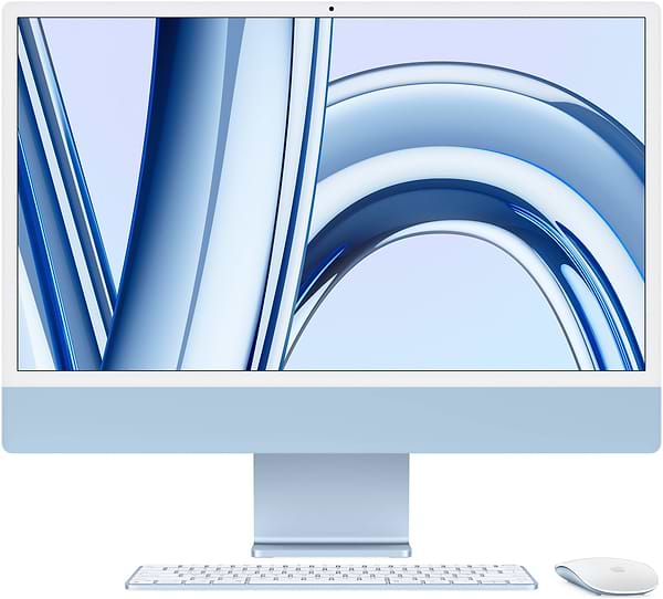 Фото - Компьютер-моноблок Apple iMac 24'' A2873 M3 Retina 4.5K 10-Core GPU 256GB Blue (MQRQ3)