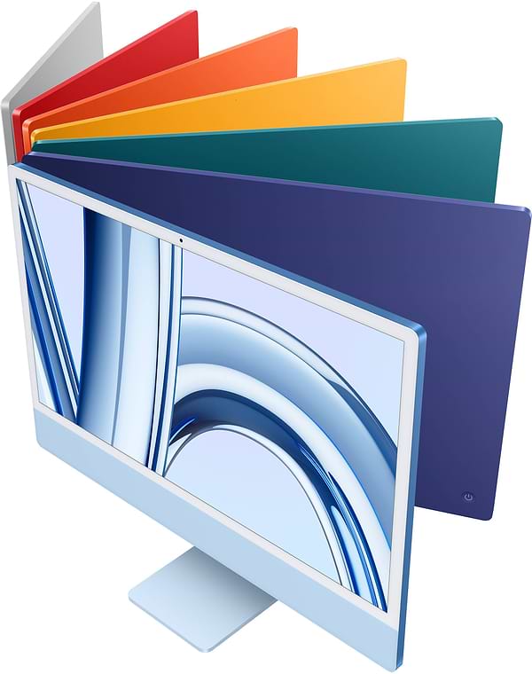 Фото - Компьютер-моноблок Apple iMac 24'' A2873 M3 Retina 4.5K 10-Core GPU 256GB Blue (MQRQ3)