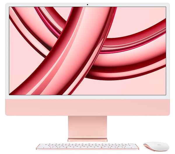 Фото - Компьютер-моноблок Apple iMac 24'' A2873 M3 Retina 4.5K 10-Core GPU 256GB Pink (MQRT3)