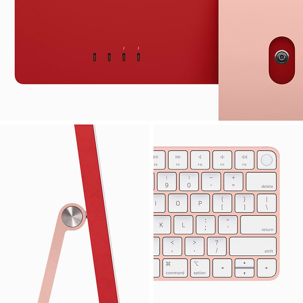 Фото - Компьютер-моноблок Apple iMac 24'' A2873 M3 Retina 4.5K 10-Core GPU 256GB Pink (MQRT3)
