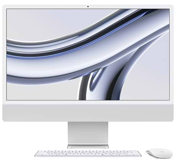 Фото - Компьютер-моноблок Apple iMac 24'' A2873 M3 Retina 4.5K 10-Core GPU 256GB Silver (MQRJ3)