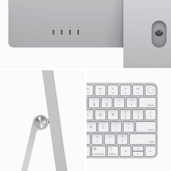 Фото - Компьютер-моноблок Apple iMac 24'' A2873 M3 Retina 4.5K 10-Core GPU 256GB Silver (MQRJ3)