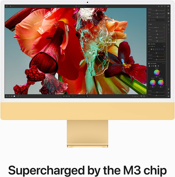 Фото - Комп'ютер-моноблок Apple iMac 24'' M3 Retina 4.5K 10-Core GPU 256GB Yellow (2023)