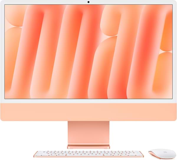 Фото - Комп'ютер-моноблок Apple iMac Apple iMac 24'' M4 Retina 4.5K 8-Core CPU 8-Core GPU 256GB Orange (2024)