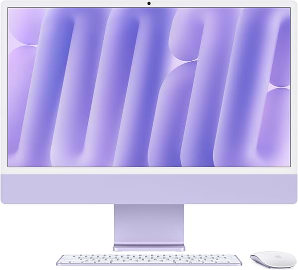 Фото - Компьютер-моноблок Apple iMac 24'' M4 Retina 4.5K 8-Core CPU 8-Core GPU 256GB Purple (2024)