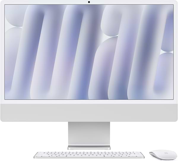 Фото - Комп'ютер-моноблок Apple iMac 24'' M4 A3247 Retina 4.5K 8-Core CPU 8-Core GPU 256GB Silver (MWUC3)