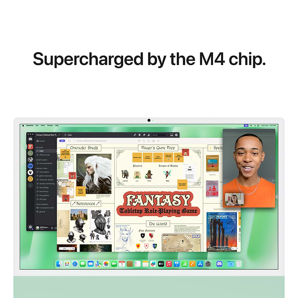Фото - Компьютер-моноблок Apple iMac 24'' M4 A3137 Retina 4.5K 10-Core CPU 10-Core GPU 256GB Green (MWUY3)