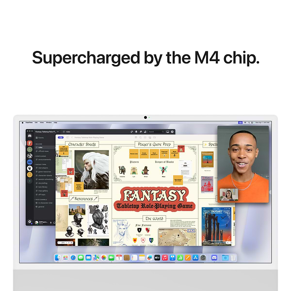 Фото - Компьютер-моноблок Apple iMac 24'' M4 A3137 Retina 4.5K 10-Core CPU 10-Core GPU 256GB Silver (MWUU3)