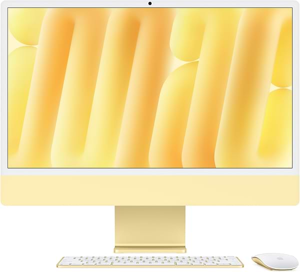 Фото - Компьютер-моноблок Apple iMac 24'' M4 Retina 4.5K 10-Core CPU 10-Core GPU 256GB Yellow (2024)