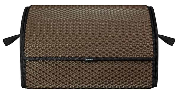 Фото - Сумка-органайзер в багажник EVAtech PRO M ромб коричневий кант чорний (BS13642OM3RZB) Фото - Сумка-органайзер в багажник EVAtech PRO M ромб коричневий кант чорний (BS13642OM3RZB)
