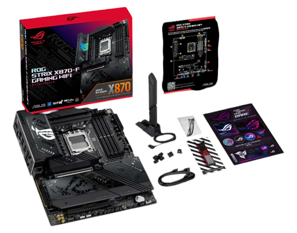 Фото - Материнская плата Asus ROG STRIX X870-F GAMING WIFI DDR5 (90MB1IV0-M0EAY0)