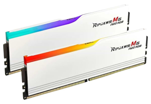 Фото - Память DDR G.Skill Trident Z5 RGB White DDR5-6000 64GB (F5-6000J3636F32GX2-TZ5RW) Фото - Память DDR G.Skill Trident Z5 RGB White DDR5-6000 64GB (F5-6000J3636F32GX2-TZ5RW)