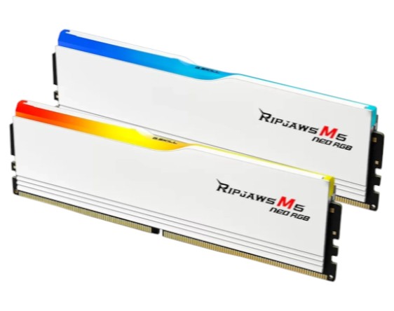 Фото - Память DDR G.Skill Trident Z5 RGB White DDR5-6000 64GB (F5-6000J3636F32GX2-TZ5RW)