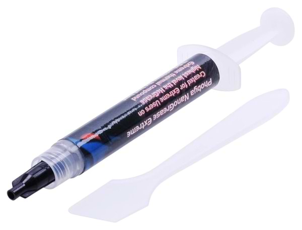Фото - Термопаста Phobya NanoGrease Extreme 3.5g (31103) Фото - Термопаста Phobya NanoGrease Extreme 3.5g (31103)