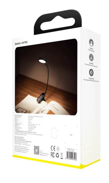 Фото - Настільна лампа Baseus 3W 4000K USB 5V (DGRAD-0G)