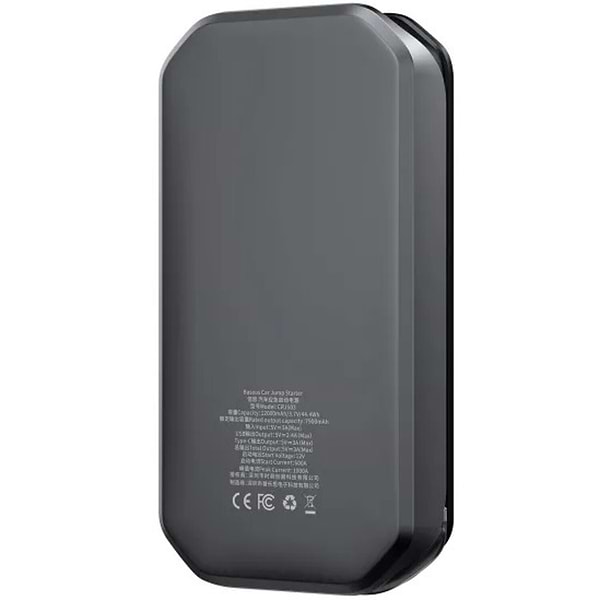 Фото - Уцінка - Пускозарядний пристрій Baseus 12000mAh Super Energy Pro Car Jump Starter Black (CRJS03-01)