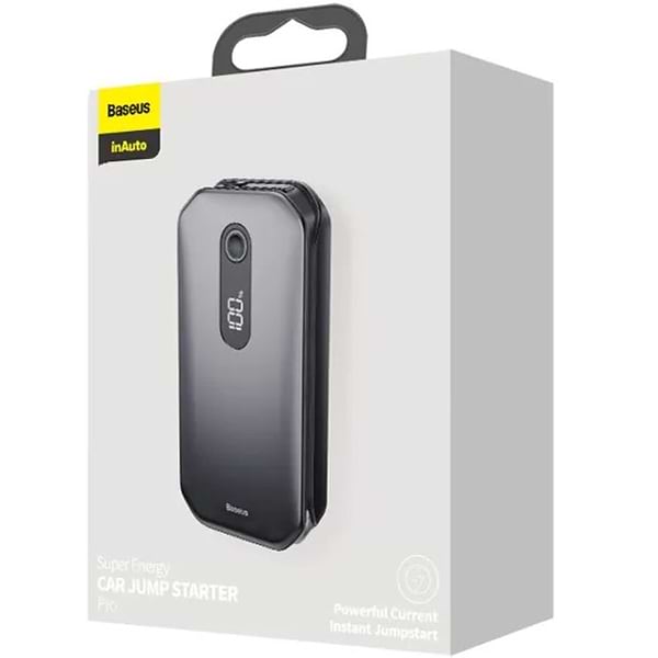 Фото - Уцінка - Пускозарядний пристрій Baseus 12000mAh Super Energy Pro Car Jump Starter Black (CRJS03-01)