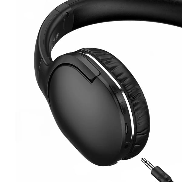 Фото - Навушники повнорозмірні бездротові Baseus Encok D02 Pro Black (NGTD010301)