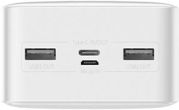Фото - Батарея мобільна Baseus Bipow 30000mAh 15W +USB/Micro (PPBD050202)
