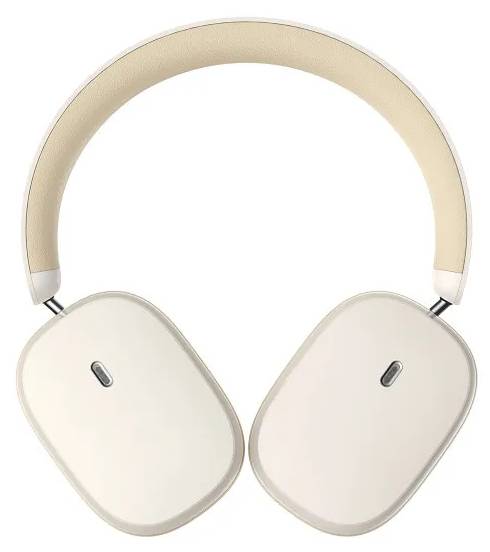 Фото - Наушники накладные беспроводные Baseus Bowie H1 Pro Noise-Cancellation Wireless Headphones Moon White (A00050601213-00)