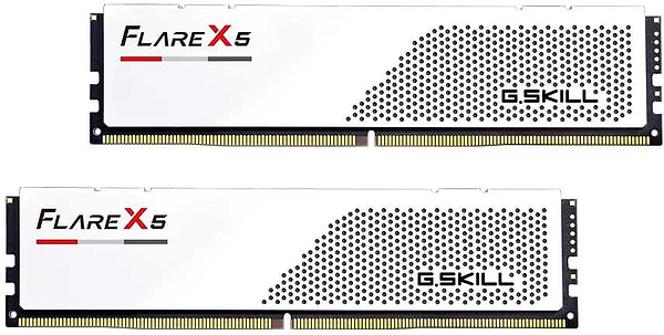 Фото - Память DDR G.Skill Flare X5 White DDR5-6400 32GB (2x16GB) (F5-6400J3240G16GX2-FX5W)