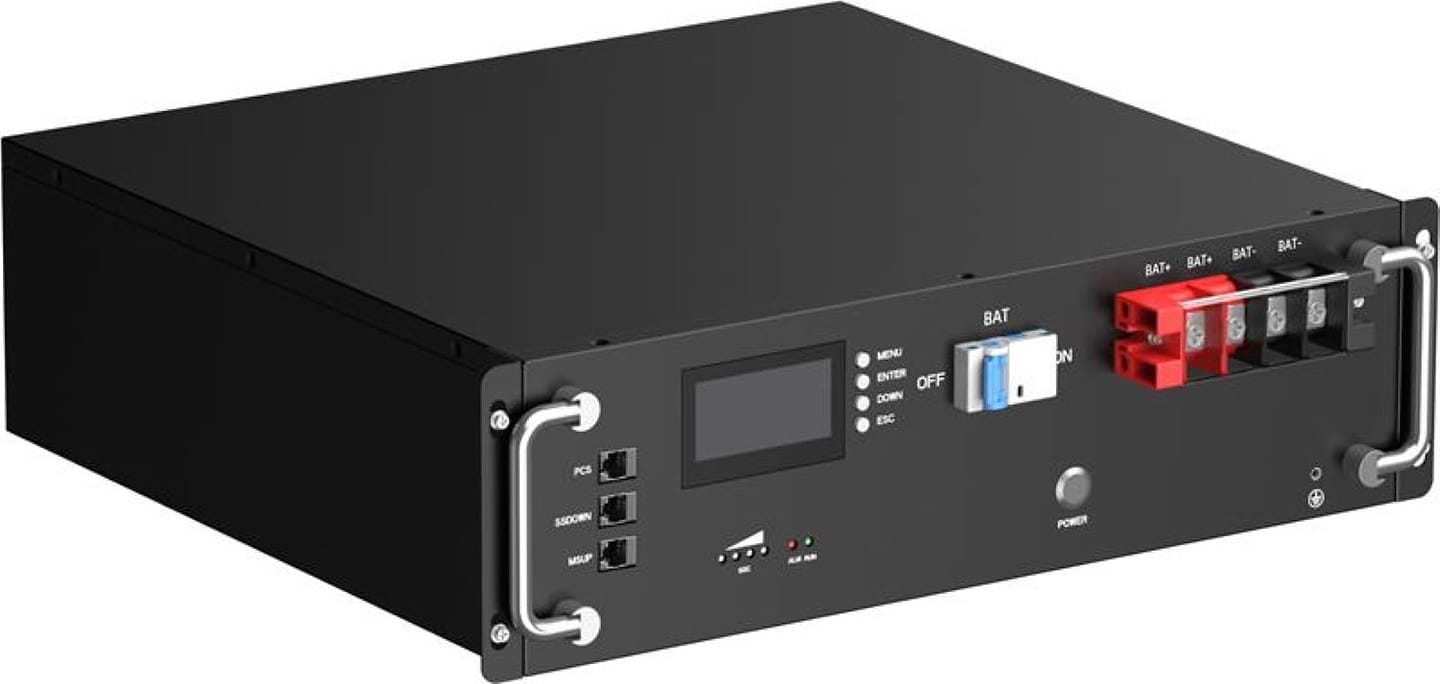 Дополнительная батарея для зарядной станции 2E PowerStation Kufa, 5120 Вт/час, 51.2В, 100А (2E-ESS-EBK-5)