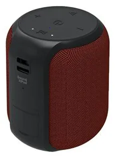 Портативная акустика 2E SoundXPod TWS MP3 Wireless Waterproof Red (2E-BSSXPWRD)